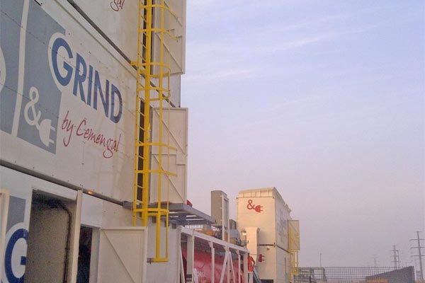 PLUG&GRIND® Classic consta de 9 contenedores convencionales