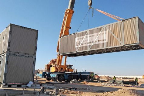 Modular and portable grinding station PLUG&GRIND XL instalada para nuestro cliente Lafarge Holcim