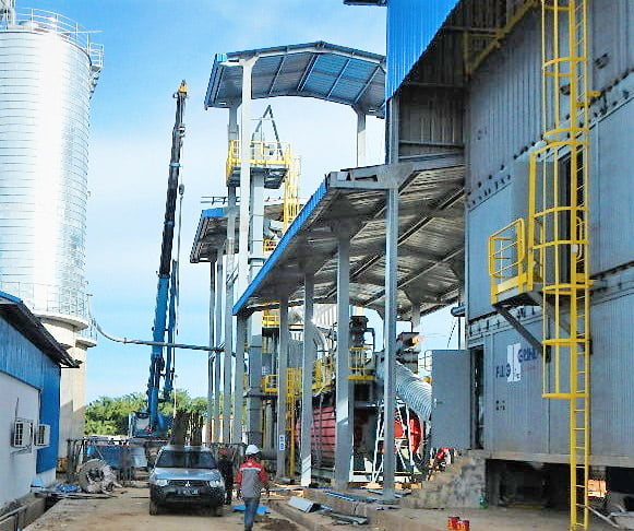 Modular and portable grinding station Plug&Grind XL instalada en Benkulu (Indonesia) para Cemindo