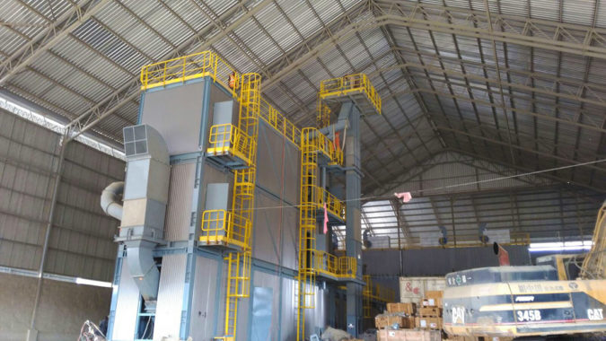 Modular and portable grinding station PLUG&GRIND in Kenia